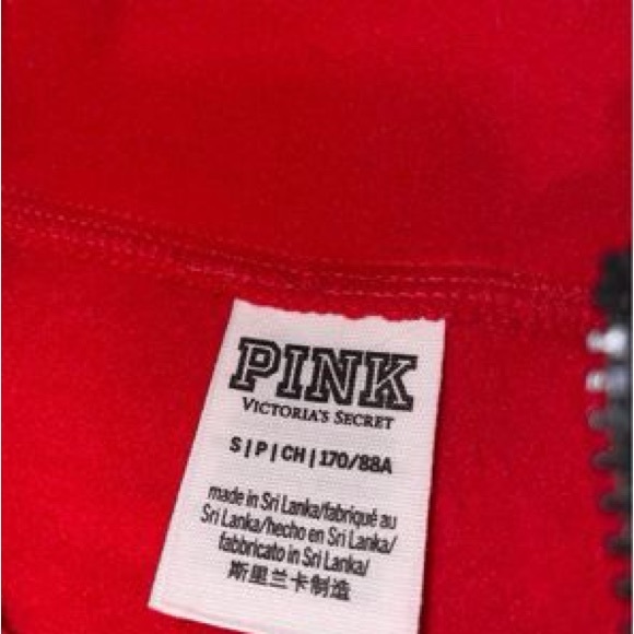 PINK (Victoria secret) red sweater - Picture 2 of 2